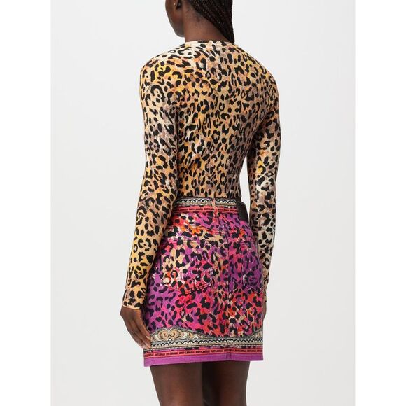 Just Cavalli Top Woman Brown - Picture 2 of 3